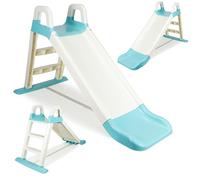 COIL Toboggan Extérieur Aire De Jeux pour Jardin Toboggan Enfant Extérieur - Toboggan Intérieur, Toboggan De Jardin Enfant Toboggan - Toboggan Autonome, Toboggan (crème/Turquoise)