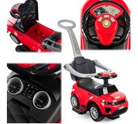 COIL Trotteur avec poussoir SPORT CAR rouge pour enfants