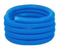 COIL Tuyau de piscine flexible 32/38 mm en PVC U/PE-LD - Résistant aux UV et aux températures de -40 °C à 70 °C - Idéal pour pompes de filtrage, tuyau pour piscine, tuyaux de piscine (bleu, longueur 4