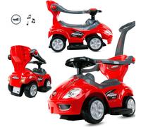 COIL Véhicules pour enfants, Voiture-jouet, Véhicules d'apprentissage de la marche, Chariot d'apprentissage de la marche, dès 12 mois, Red
