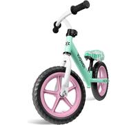 COIL vélo d'appartement, vélo d'apprentissage, vélo d'enfant, toboggan, Balance Bike, cadre en acier, roues en mousse EVA, poids maximal 30 kg, Mint