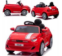 COIL voiture à glisser, voiture à glisser, Fiat 500 véhicule pour enfants, voiture pour enfants, moteur : 30W, LED, musique, à partir de 3 ans