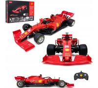 COIL Voitures télécommandées, kit modèle réduit, voiture télécommandée pour enfants avec télécommande, Ferrari RC, échelle 1:16, fréquence : 2,4-GHz, pour enfants à partir de 8 ans, rouge