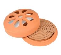 COILS à la citronnelle en terre cuite, Orange