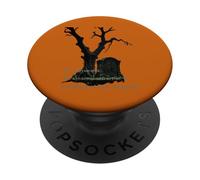 Coimetromania. Un désir anormal de Visiter Les cimetières PopSockets PopGrip Adhésif