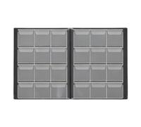 Coin Collection Storage, 120 Compartment Display Book for Currency Holder