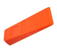 Coin D'abattage de Rechange Orange ABS Léger pour Bûcheronnage | Stable sous Forte Charge, Portable et Réutilisable, Accessoire de Coupe de Bois pour Jardinage et Chantier