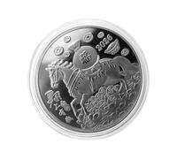 COIN de collection - finition durable en métal premium, conception détaillée de la chance des chevaux, souvenir décoratif | Année du cheval souvenir pour collectionneur collecteur home art déc