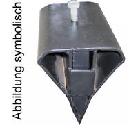 Coin de fente élargisseur 10/14 T pour fendeuses G02035 G02070 Güde G02073