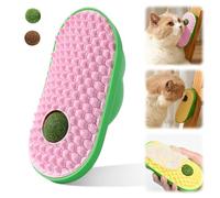 Coin de massage pour chat avec herbe à chat | Jouet pour chat auto-occupation | Brosse d'angle de massage pour chat, brosse douce pour chat, jouet à l'herbe à chat, accessoire pour chat (A)