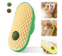 Coin de massage pour chat avec herbe à chat | Jouet pour chat auto-occupation | Brosse d'angle de massage pour chat, brosse douce, jouet d'herbe à chat, accessoire pour chat (C)