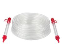 Coin de niveau Toolland avec 2 fioles, non magnétique, tube PVC, 20 m