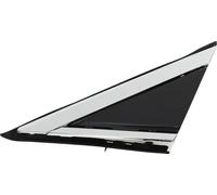 Coin De Pilier Triangle Garniture Miroir Vue Drapeau Applique Panneau Couverture Pour Cadillac Srx 2010-2016 Plastique No.22774041 Noir Tons ArgentšŠs