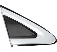 Coin de pilier Triangle Garniture Vue Miroir Drapeau Applique Panneau Couverture pour Cadillac XT5 2017 Plastique No.84186913 Noir Tons ArgentšŠs