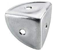 Coin de valise à visser acier zingué HETTICH, L.28 mm