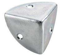 Coin de valise à visser acier zingué HETTICH, L.36 mm