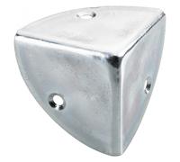 Coin de valise à visser acier zingué HETTICH, L.45 mm