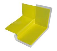 Coin douche 3D gauche autocollant Durabase Warpseal (28mm, 10 pcs)