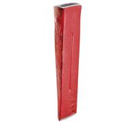 Coin en acier forgé - RIBILAND - 1.5 Kg - Idéal pour fendre du bois - Couleur verte