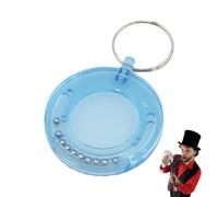 Coin Escape Puzzle, Magic Coin Disappearance Trick, ABS Prop | ABS coin escape puzzle for beginner magicians, designed to perform a simple coin disappearance trick during practice or magic