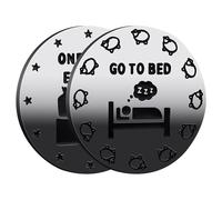 Coin Go to Bed 1 More Episode - Pièce de décision Amusante pour Les Parents et Les | de décision, Cadeau Amusant pour Plus de Temps de Jeu, l'heure du Coucher, récompense à la