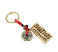 COIN GOURD KEYCHAIN, KEYCHAIN GOURD - Les anciens cinq empereurs Coin Gourd Keyrings - Keyring Chinese Knot Charm pour Good Luck Fortune Wealth Health Succès aux amis et aux familles