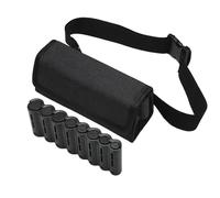 Coin Holder Distributeur Bag, Multi Pocket Sorter Organizer, Waist Pouch, Quick Access Coin Changer, 1 Piece Black, for Servers, Family, Friends, Daily Use, Travel