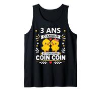 Coin Humour 3 Ans Mariage Canard Anniversaire Couple 3 Ans Débardeur