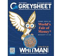 Coin Monthly Greysheet Magazine - Août 2024