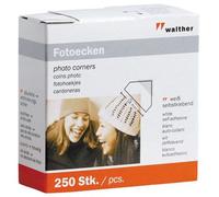 Coin Photo Adhésif Transparent 3m - Boite De 250