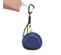 Coin Purse Keychain - Oxford Cloth| Hat Shape Fashion Pouch Wallet with Zipper | Key Earphone Storage Pocket Bag, Backpack Keyring Pendant, Long-Term Reliability, Efficient Small Item Management