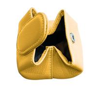 Coin Purse Pouch, PU Leather Portable Change Holder, 2.95x2.95 inches, Small Coin Wallet Zipper, Compact Lightweight, Travel Storage Bag for Coins, Keys, Headphones (Multicolor)
