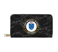 Coin Purse Wallet 23E Division D'Infanterie De L'Armée Américaine À La Retraite Porte-Feuille en Cuire Imprimé Fille Pochette Original Retro Femme Pouch Bourse pour Femme, Homme, La Fille