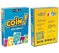 Coin ! Qui Osera ? Jeu de Cartes - Jeu de société Adulte et Famille - Jeu d’Ambiance, de Bluff drôle pour soirées Entre Amis - Stratégie, Prise de Risque et défis - Jeu apéro - 2 à 8 Joueurs - 25 Min