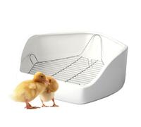 Coin toilette lapin, bac à litière pour petits animaux | Coin de toilette pour petits animaux pour cage | Petit bac à litière d'intérieur pour animaux de compagnie, toilettes amovibles en fil métalliq