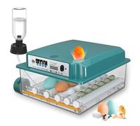 CoInceptus Couveuse Oeuf Automatique, Incubateur Oeuf Automatique 12-16 Oeufs avec Retournement Automatique des œufs et Ajout Automatique d'eau, Couveuses pour œufs de Volailles