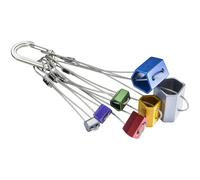 Black Diamond – Coinceurs passifs Hexentrics Set 4-10 avec mousqueton multicolore