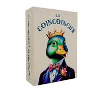 Coincoinche Jeu de Société, Belote Coinchée Revisitée, Règles Simplifiées, Une Coinche Moderne Fun et Accessible, Jeu de Carte x32, Jeu d’Ambiance Conçu en France, Une Idée Cadeau de Belote Coffret