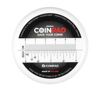 COINPAD Grande XL boîte pour pièces de monnaie le stockage et la portabilité des pièces de monnaie et des boutons trouvés