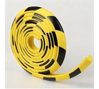 Coins de Protection d Angles 5M, Mousse Antichoc en Caoutchouc NBR Auto-adhésif, Mousse Protection en L pour la Sécurité des Garages et des Espaces Industriels