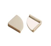 Coins De Protection Dangles 4PC Soft Corner Protector Table Desk Guard Safety Edge Guards Protection Anticollision Strip(Grey)