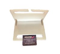 Coins de protection de palette en plastique blanc - 12 pièces LECUYER