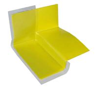 Coins douche 3D droite autocollants Durabase Warpseal (28mm, 10 pcs)