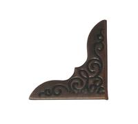 Coins métalliques pour scrapbooking, Protecteurs d'angle de livre en métal multicolore, paquet 20 23.0mm for Album Photo Scrapbooking(Color 05)