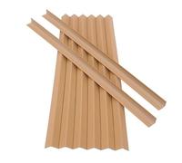 Coins robustes en carton ondulé en forme de L pour expédition en entrepôt - Protège et stabilise les boîtes pendant le transport Idéal pour une expédition et un stockage en toute sécurité