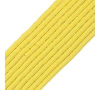 COIRIS Lot de 3 400 perles Heishi en vinyle de faites à la main en argile polymère de 6 mm pour collier ras-du-cou, bracelet, boucles d'oreilles, fabrication de bijoux (RT-Yellow-6)
