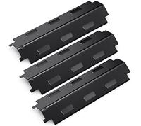 Coisien Universal Flavorizer Bar, Couvercle de brûleur de 37 cm, Pack de 4 pièces de Rechange en Acier Porcelaine pour Plaque de Flamme, Accessoires de Plaque chauffante pour modèles de Grils (3PC)