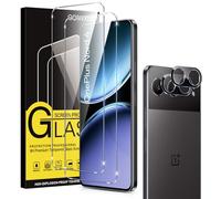 Coiwxmoi 2 Pièces Verre Trempé pour OnePlus Nord 4 5G + 2 Pièces Caméra Protecteur,Ultra Résistant Film Protection écran, Dureté 9H Glass,Sans Bulles D'air,Anti-Rayures HD Transparent Vitre Protection