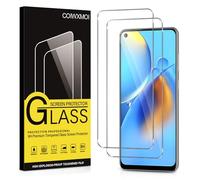 Coiwxmoi 2 Pièces Verre Trempé pour OPPO A74 4G / A94 5G, Ultra Résistant Film Protection Écran, HD Ultra Transparent, Sans Bulles, Dureté 9H Glass, Vitre Protecteur 6.43", Clear