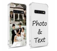 Coiwxmoi Coque Personnalisée pour Samsung Galaxy S21 5G, Personnalisable Étui avec Photo Votre Propre Image, Personnaliser Custom Transparent Housse de Protection Bumper Cover pour Samsung S21 5G 6,2"